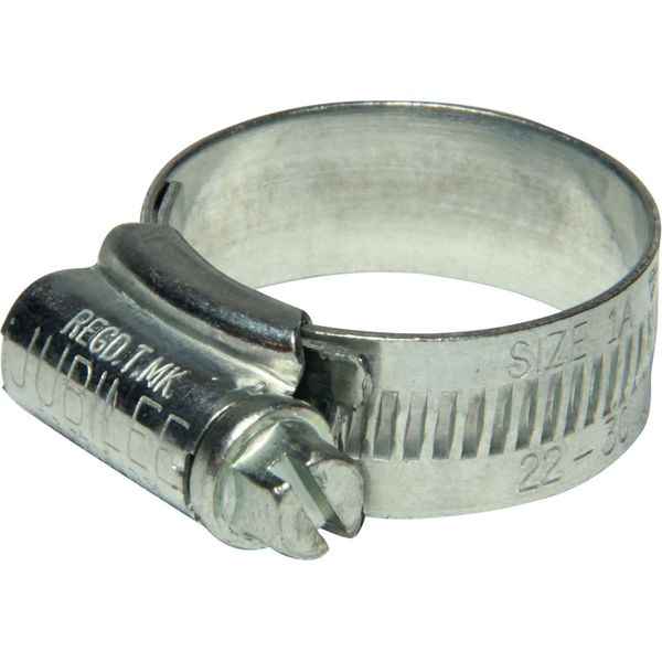 Jubilee Mild Steel Hose Clip (22mm - 30mm Hose Diameter)