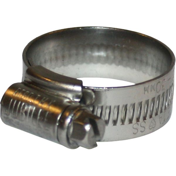 Jubilee Stainless Steel 304 Hose Clip (22mm - 30mm Hose Diameter)