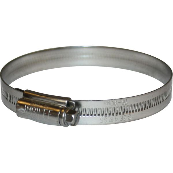 Jubilee Stainless Steel 304 Hose Clip (70mm - 90mm Hose Diameter)