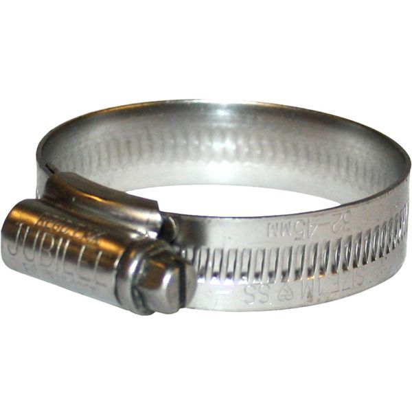 Jubilee Stainless Steel 316 Hose Clip (32mm - 45mm Hose Diameter)