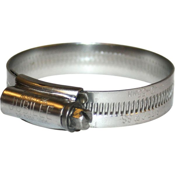 Jubilee Stainless Steel 316 Hose Clip (40mm - 55mm Hose Diameter)