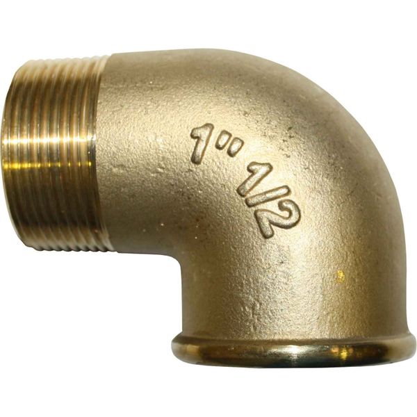 Maestrini DZR Compact 90 Degree Elbow (1-1/2" BSPT Male/BSPP Female)