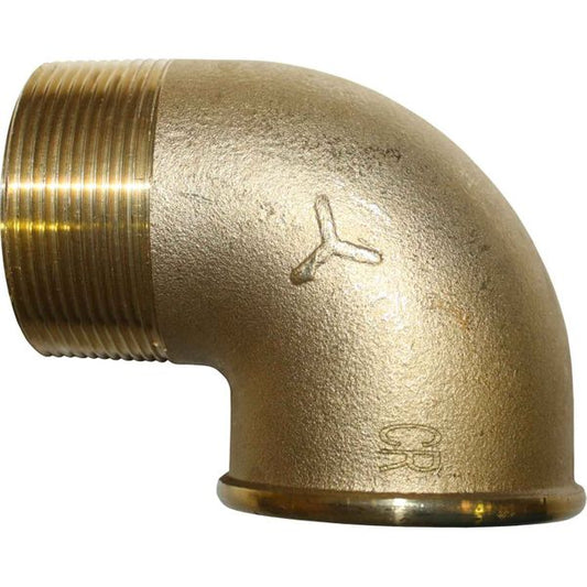 Maestrini DZR Compact 90 Degree Elbow (2" BSPT Male/BSPP Female)