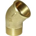 Maestrini DZR Compact 45 Degree Elbow (1-1/4" BSPT Male/BSPP Female)