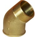 Maestrini DZR Compact 45 Degree Elbow (2" BSPT Male/BSPP Female)