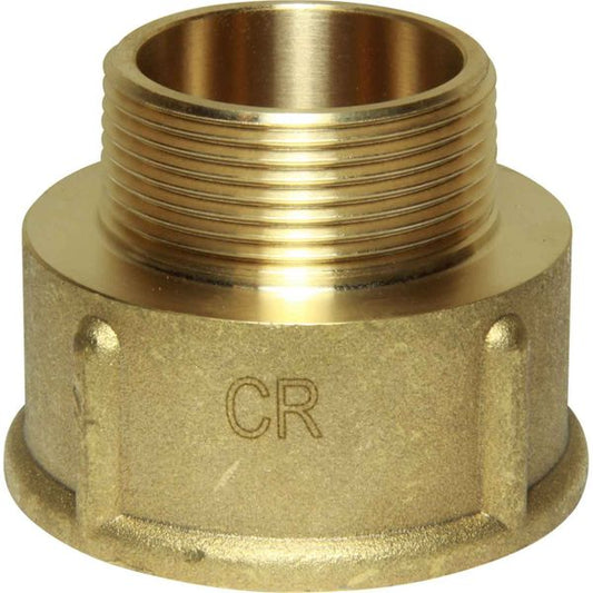 Maestrini DZR Reducing Adaptor (2" BSP Female to 1-1/2" BSP Male)