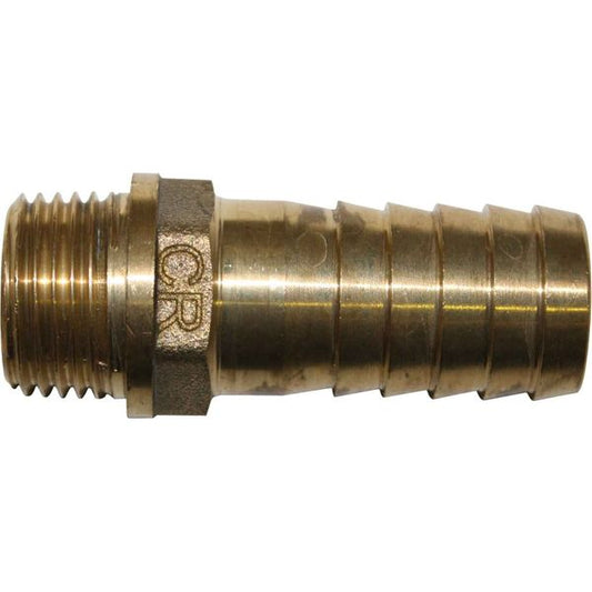 Maestrini DZR Straight Hose Tail (1/2" BSP Male to 20mm Hose)