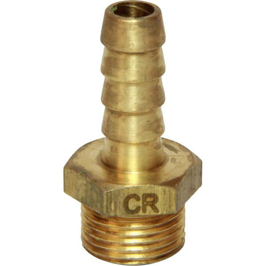 Maestrini DZR Straight Hose Tail (3/8" BSP Male to 10mm Hose)