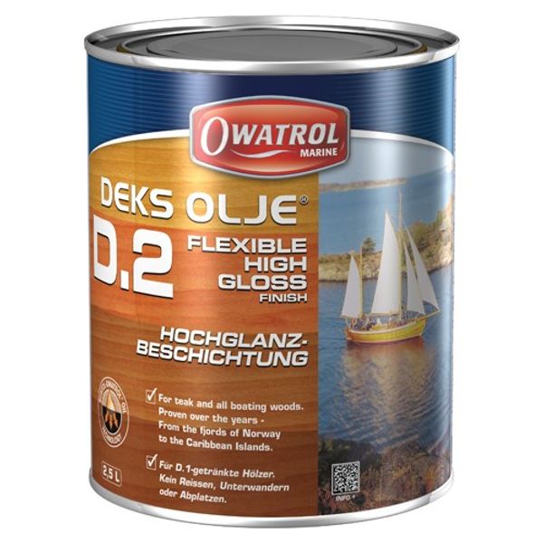 Owatrol Deks Olje D2 Oil Varnish (2.5L)