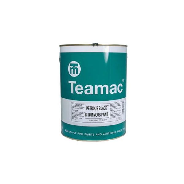 Teamac Bituminous Paint (Black / 5 Litres) – All About Boats