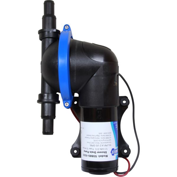 Jabsco 50880-1000 Diaphragm Bilge Pump (12V / 16LPM / 19mm, 25mm Hose)