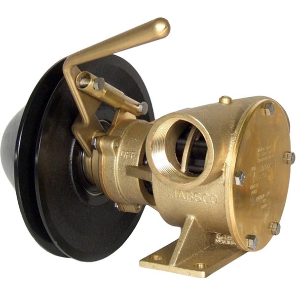 Jabsco 51200-2011 Bronze Clutch Pump (Manual, 1-1/2" BSP, Single A/B)