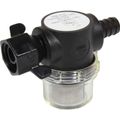 SHURflo Swivel Nut Water Strainer for Pumps (13mm Barb / 50 Mesh)