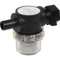 SHURflo Swivel Nut Water Strainer for Pumps (13mm Barb / 50 Mesh)