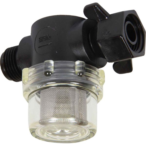 SHURflo Swivel Nut Water Strainer for Pumps (13mm Pipe / 50 Mesh)