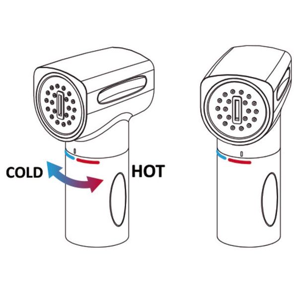 Osculati Saturn Shower with Built-In Vertical Mixer