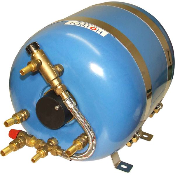 Calorifier For Rv Hotpot Single Coil Horizontal / Vertical Mount Calorifier (22 Litres ...