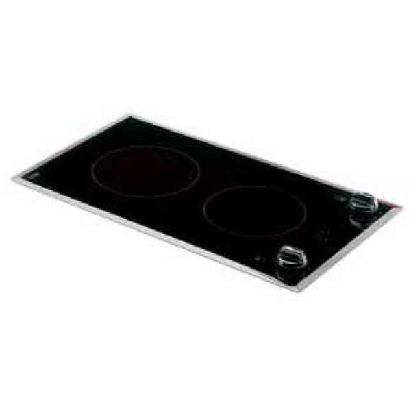 Ceramic 2 Zone Hob with Rotary Control (2 x 1200W / 230V)