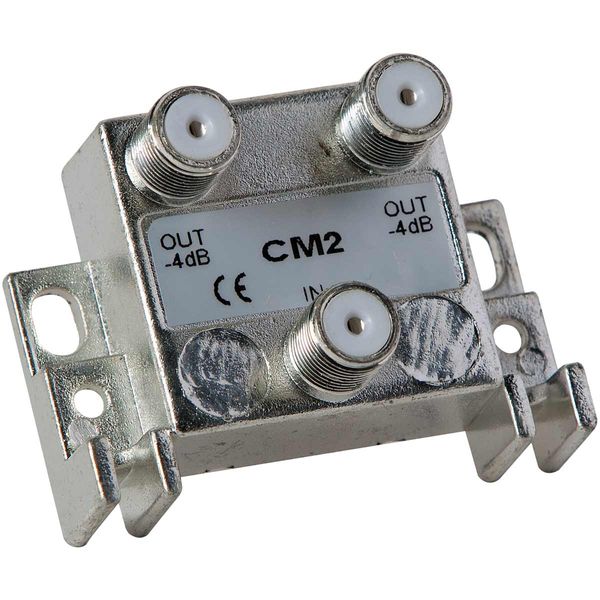 Scout CM2 F-Type Coaxial 2-Way Splitter