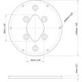 Scanstrut DPT-C-PLATE-02 Camera Mounting Plate for PowerTower