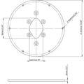 Scanstrut DPT-C-PLATE-03 Camera Mounting Plate for PowerTower