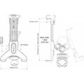 Scanstrut ROKK Mini Tablet Computer Mount Kit (Rail Mount Base)