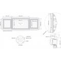 Scanstrut SPD-4XI-W Deck Pod (4 Nav Instruments / 2 Nav & 7" Display)