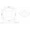 Scanstrut 4° Base wedge for Direct Open Array Mount (Garmin &amp; Furuno)