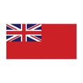 AG Flag Printed Red Ensign 1-1/4 Yard (58 x 114.5cm)