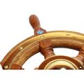 Stazo Type 01 Wooden Spoked Marine Steering Wheel (400mm)