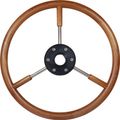 Stazo Type 20 Wooden Rimmed Marine Steering Wheel (400mm)