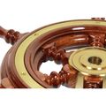 Osculati Wooden Spoked Steering Wheel (370mm)