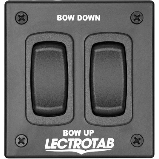 Lectrotab Flat Rocker Control Panel (12V & 24V / Dual Station)