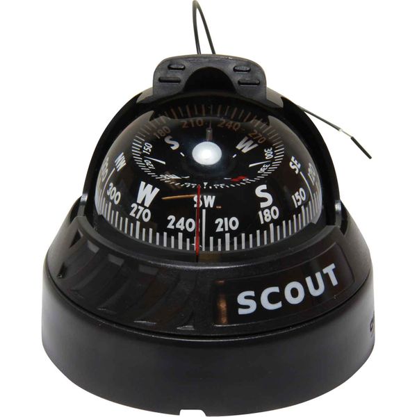 Osculati Finder Compass 67mm (12V / Black / Surface Mount)