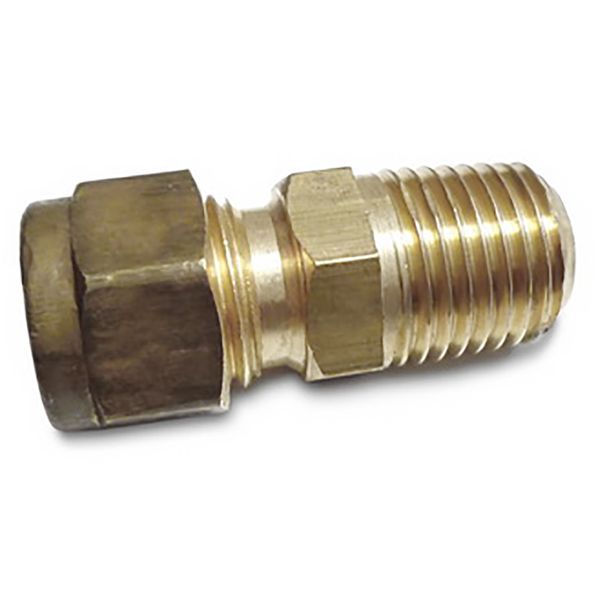 AG Male Compression Coupling (1/4" BSP Taper to 5/16" Compression)