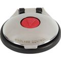 Osculati Waterproof Foot Switch (Black & SS with Red / 12V/24V)