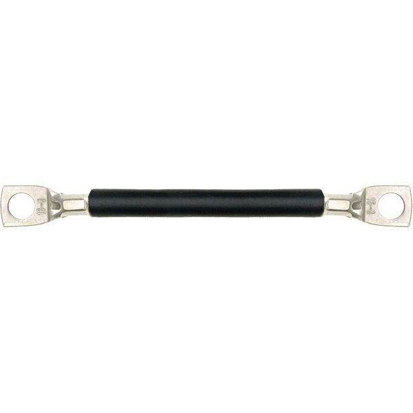 AMC Battery Connector Lead with 8mm Ring Terminals (450mm Long, Black)