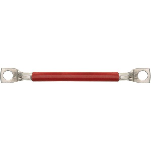 AMC Battery Connector Lead with 8mm Ring Terminals (450mm Long / Red)