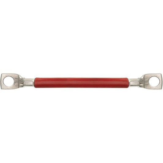 AMC Battery Connector Lead with 8mm Ring Terminals (450mm Long / Red)