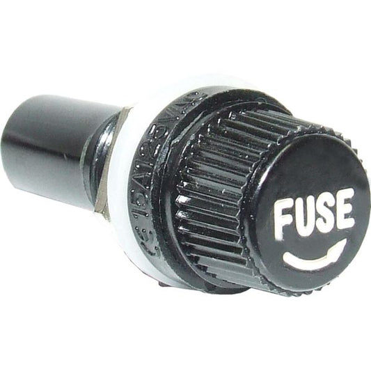 Osculati Through Panel Glass Fuse Holder (16mm Hole)