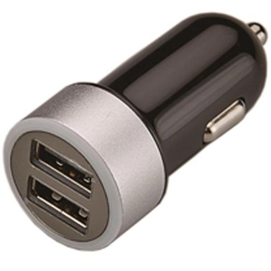 AAA Dual Port Cigarette Lighter USB Charger (12 - 24V DC)