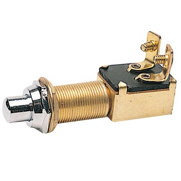 Osculati Chromed Brass Horn Push 15 x 25mm