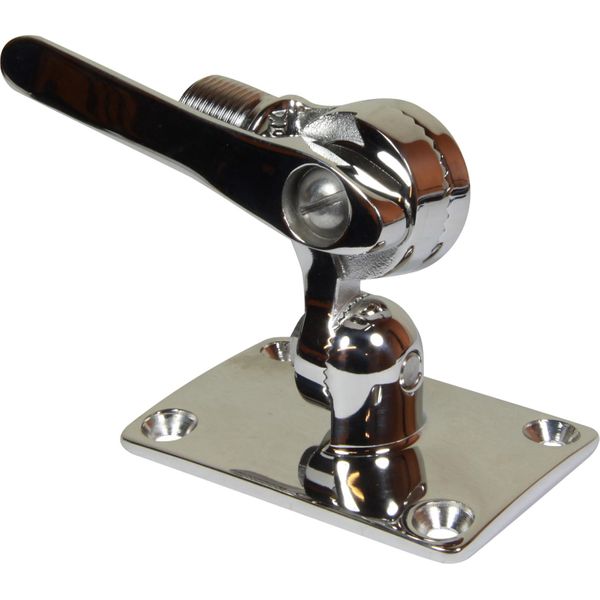 Ratchet Antenna Base (4 Way / Stainless Steel)