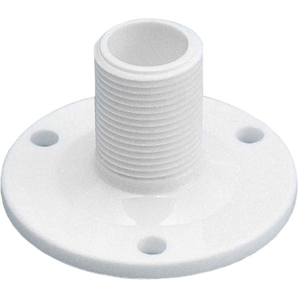 Osculati White Nylon Antenna Base for VHF-GPS Antennas (1" Thread)