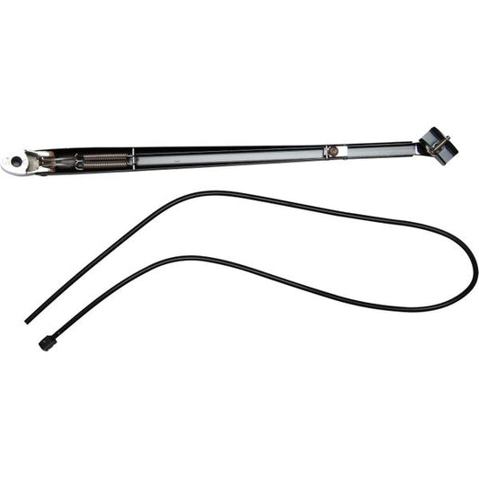 Roca Adjustable Tip Wiper Arm for 12mm Shaft (Black / 470mm-750mm)