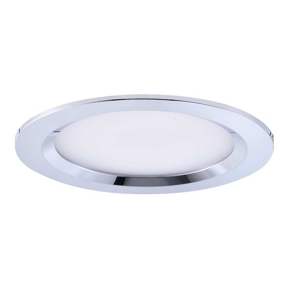 Chrome Downlight 10-30V DC / 105mm OD / Cool White