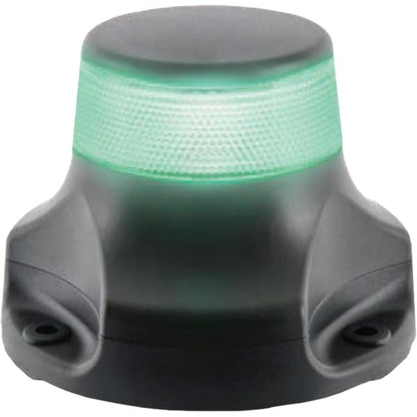 Hella NaviLED 360 Pro All Round Green Navigation Lamp (Black Case)