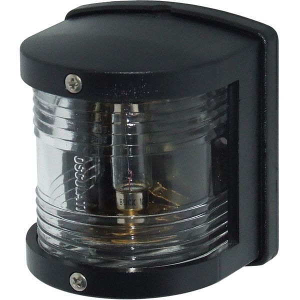 Two 5 Series Masthead White Navigation Light (Black Case / 12V / 10W)