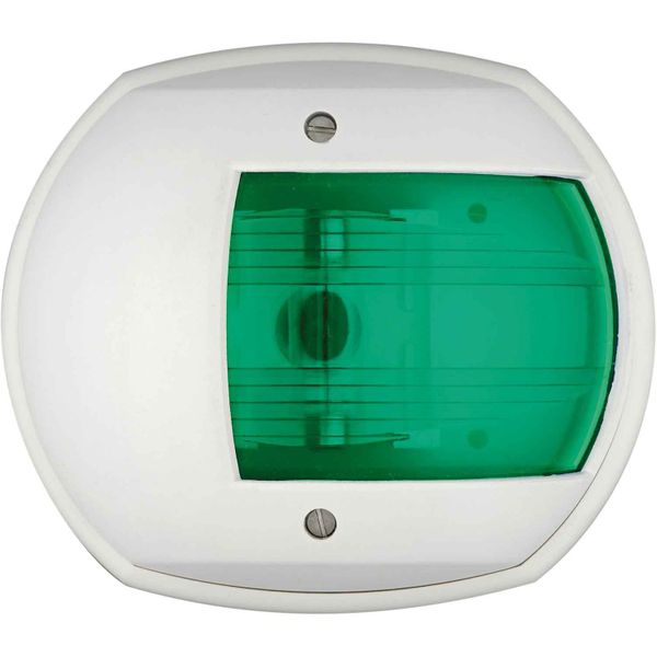 Osculati Maxi Starboard Green Navigation Light (White Case / 12V / 15W)