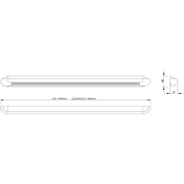 Labcraft Power Astro Surface Mount LED Light (320lm / 12V)